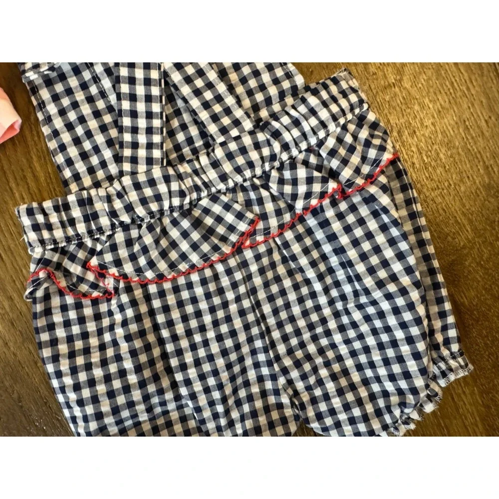 Carter's Baby Girl Clothes Lot Rompers 3 Months Outfits Summer Shorts‎ Overalls
